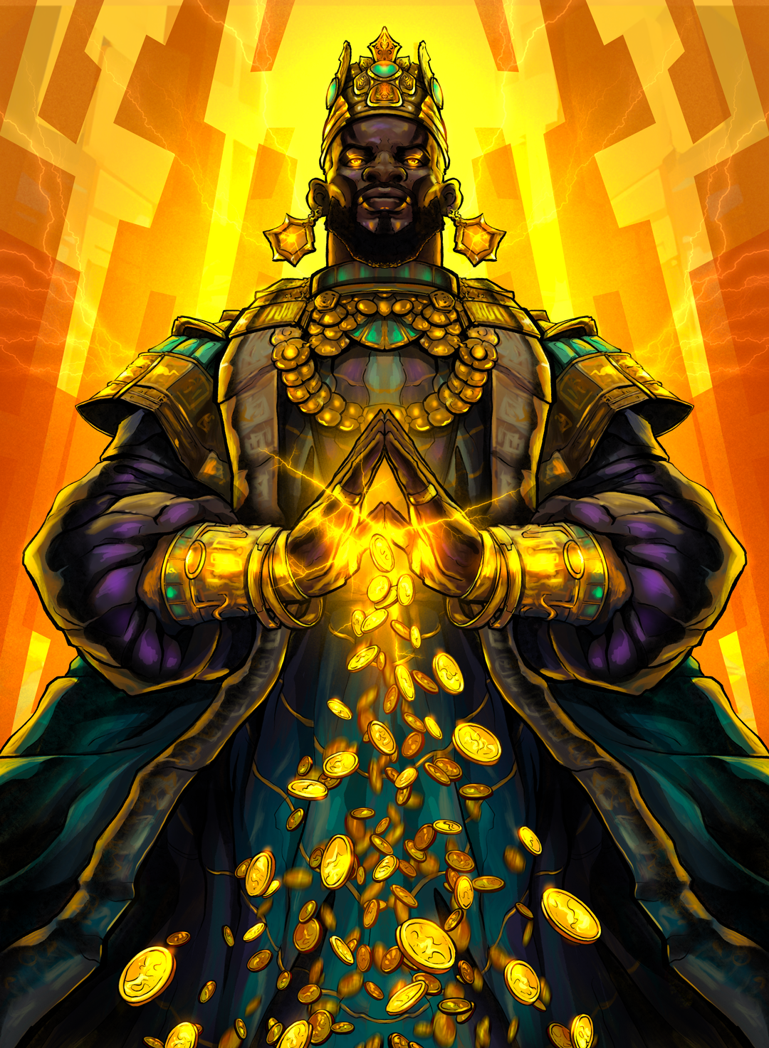 "Mansa Musa" – 5X7 Limited Edition Art Print