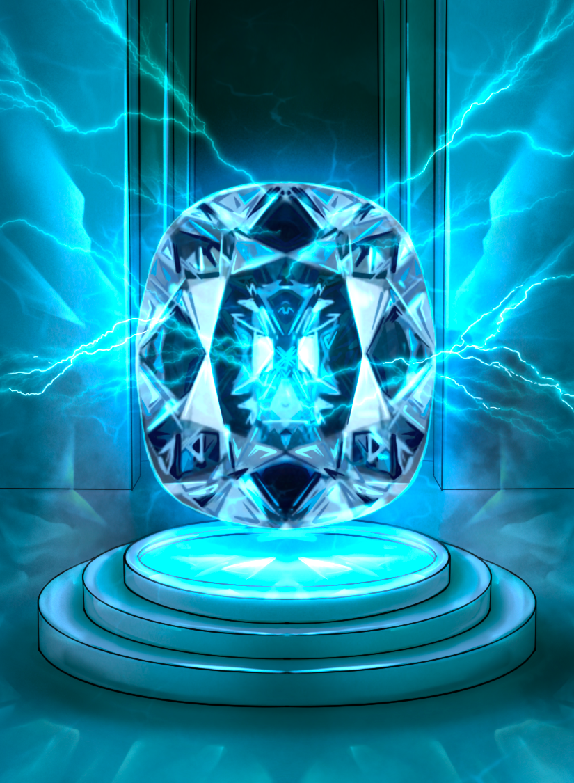 "Blue Diamond" – 5X7 Limited Edition Art Print