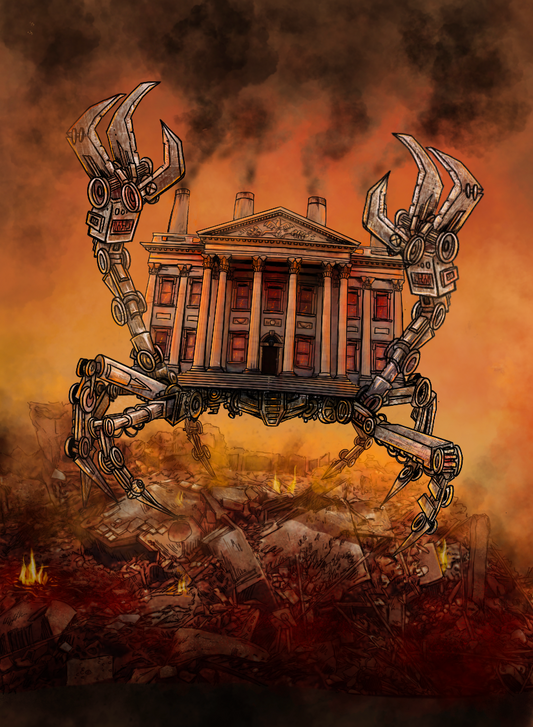 "The Bank" – 5X7 Limited Edition Art Print